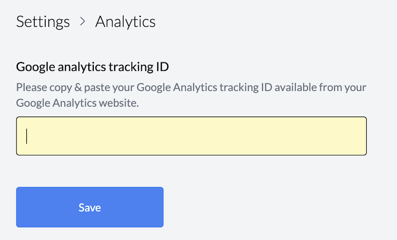 Adding analytics to your Dub site